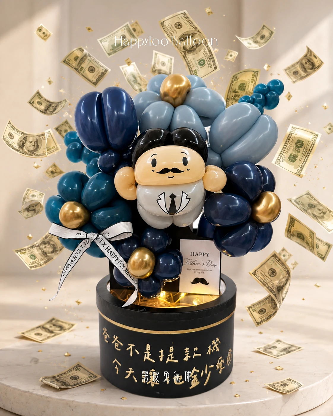 鈔有爸氣開金禮盒 ｜ Super Dad Cash Blast Gift Box