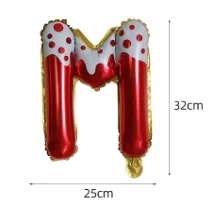 16吋聖誕快樂字母氣球