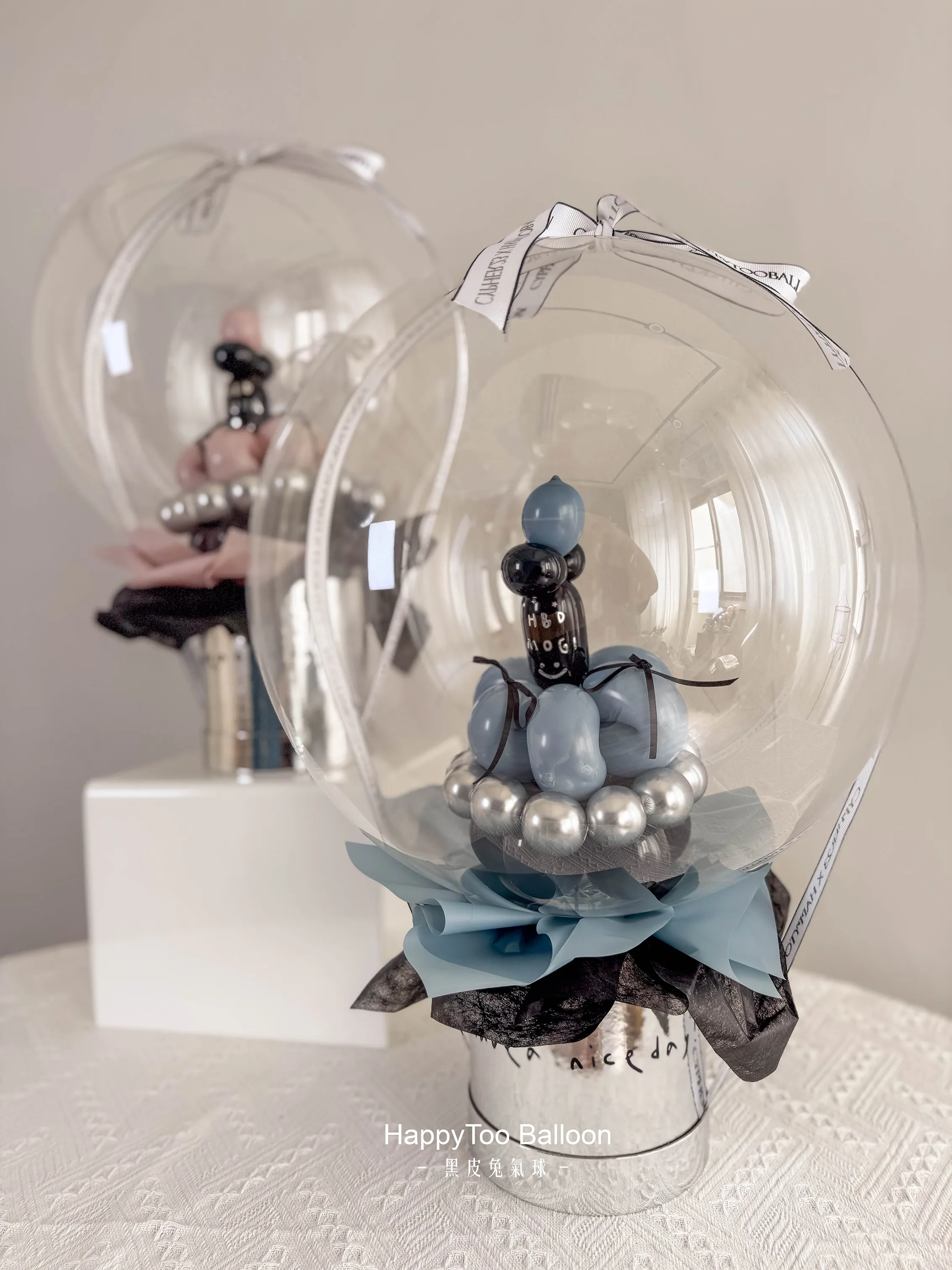 晶透派對球系列 - 蛋糕派對波波球｜Cake Balloon