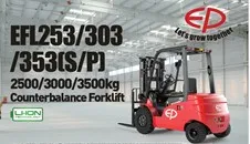EFL303 電動平衡重式堆高機3噸