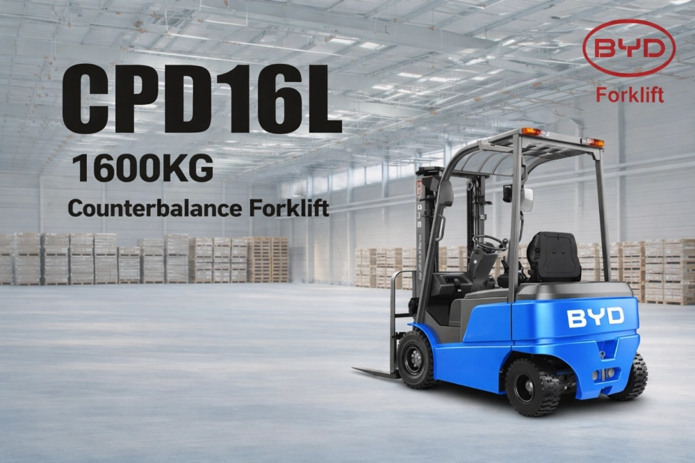 1.6噸 電動四支點平衡式堆高機