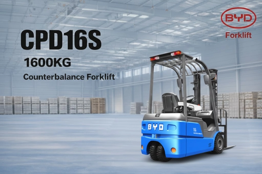 1.6噸 電動三支點電動堆高機