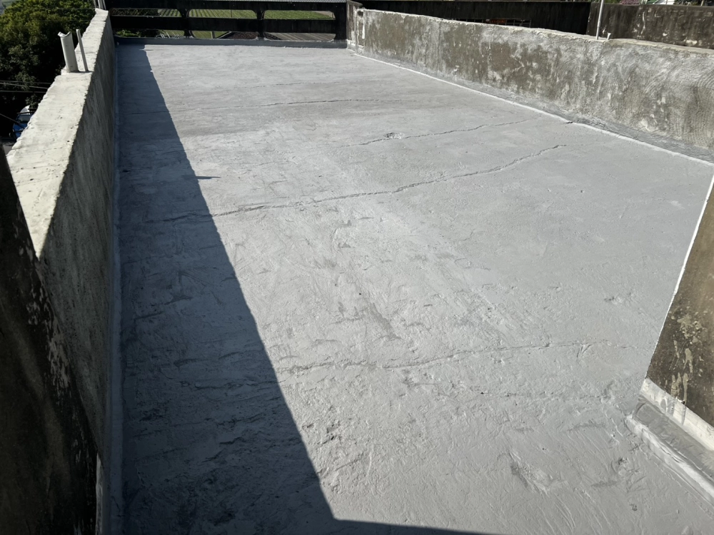 全地面雙層防水層處理