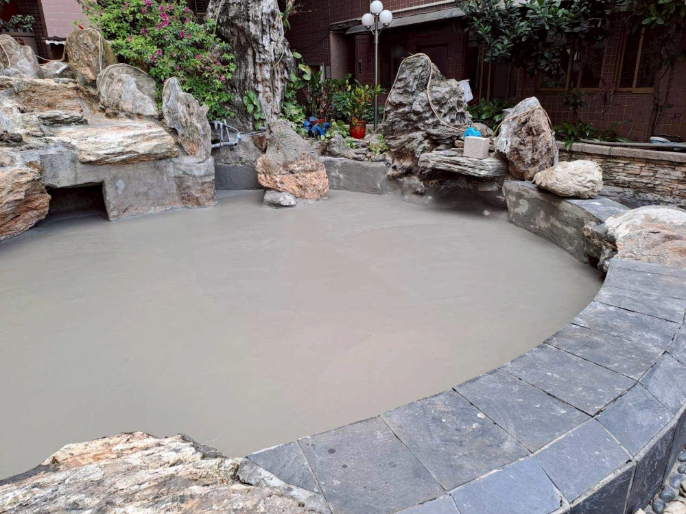 景觀魚池抗負壓防水