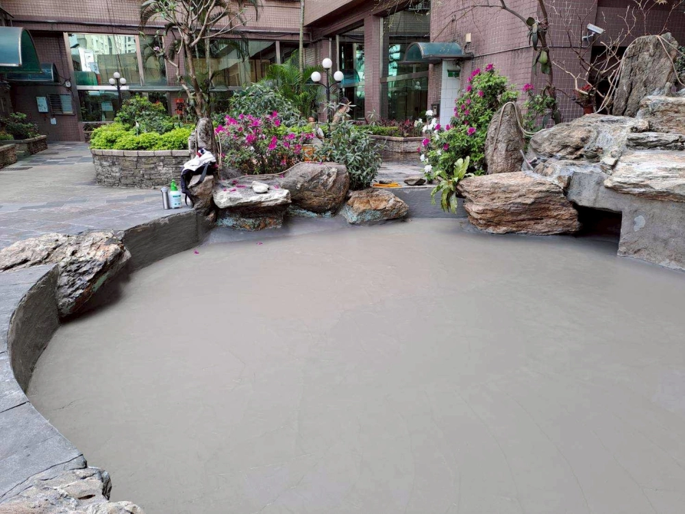 景觀魚池抗負壓防水