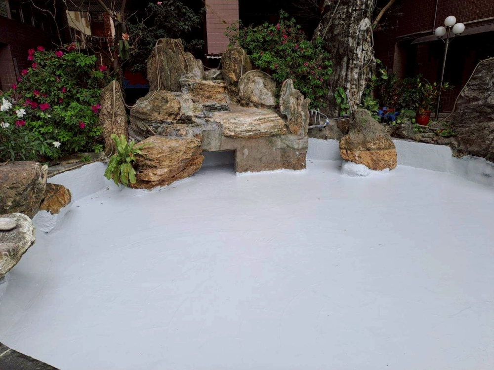 景觀魚池抗負壓防水