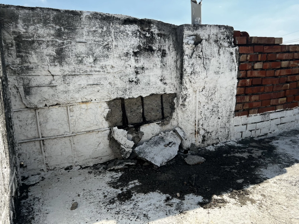 施工前頂樓現狀