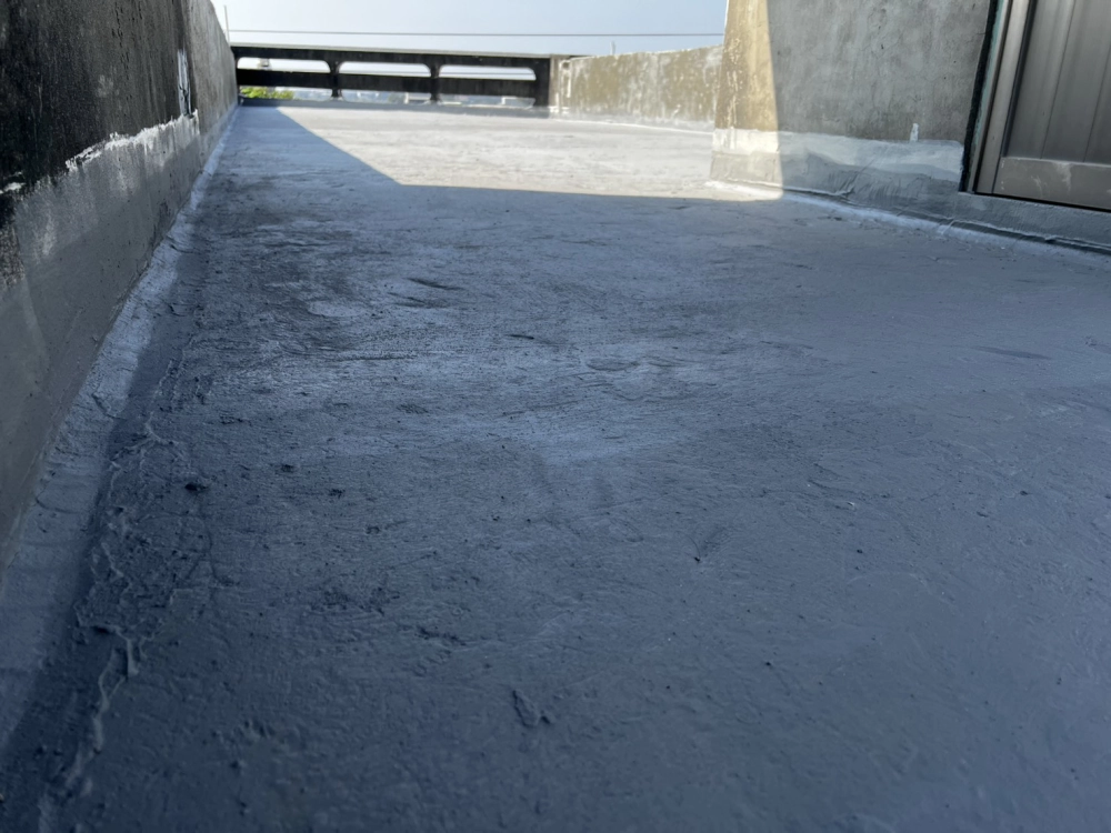 全地面雙層防水層處理