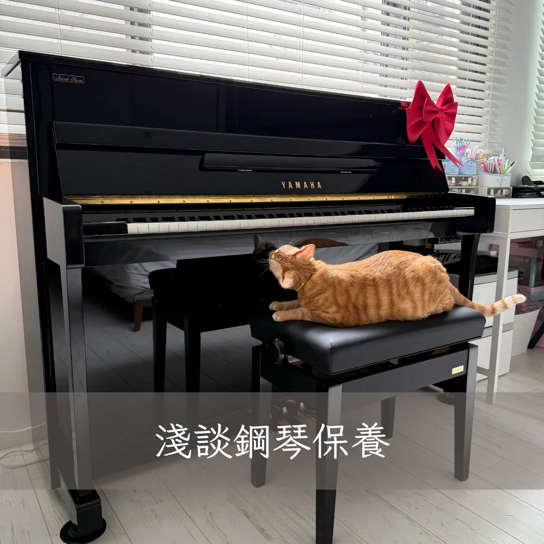 把鋼琴顧好，它可以陪你很久