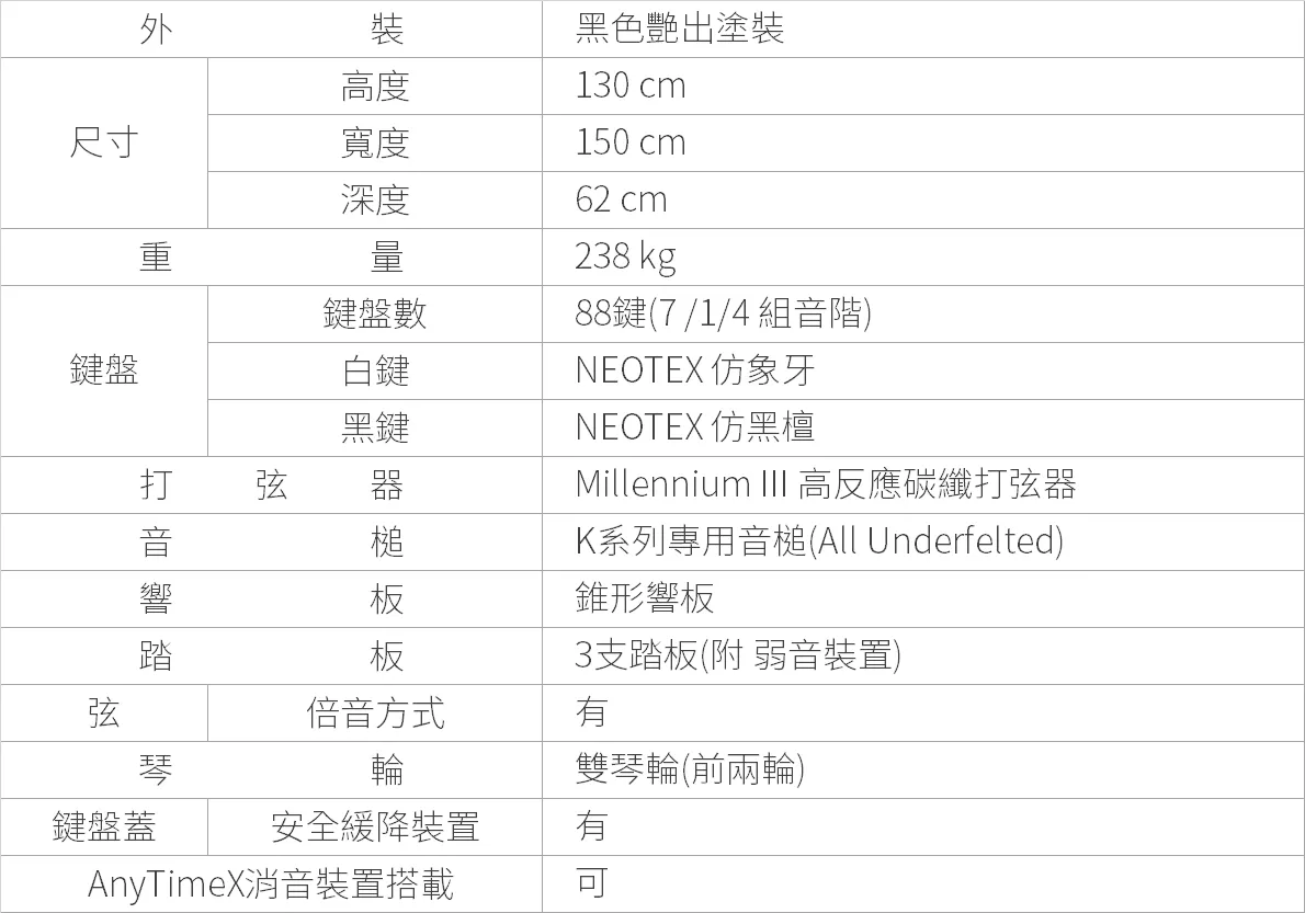 產品規格圖