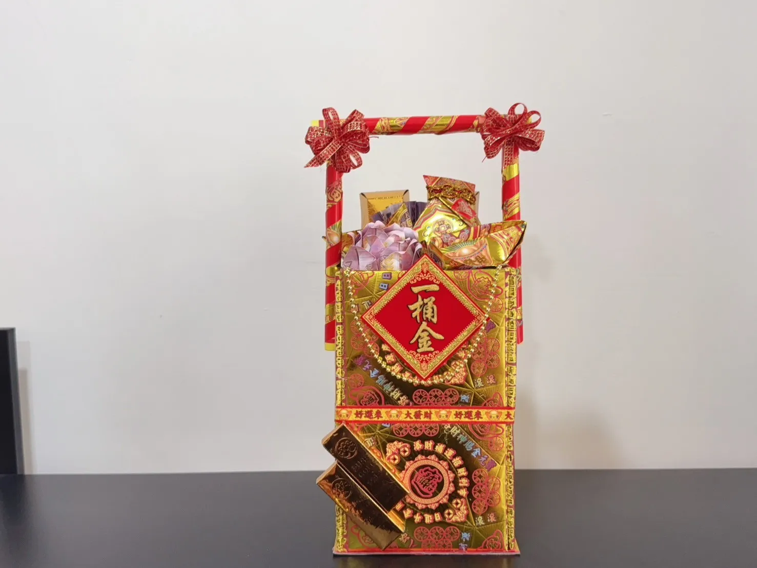 傳統立體提籃金紙｜敬神祈福款