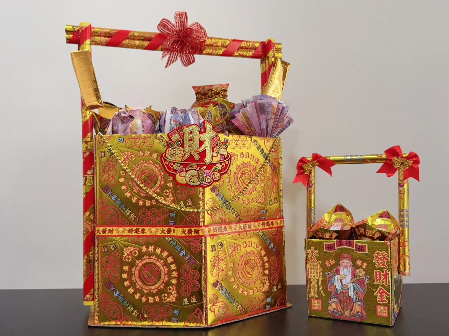 立體提籃金紙｜圓滿祝禱款