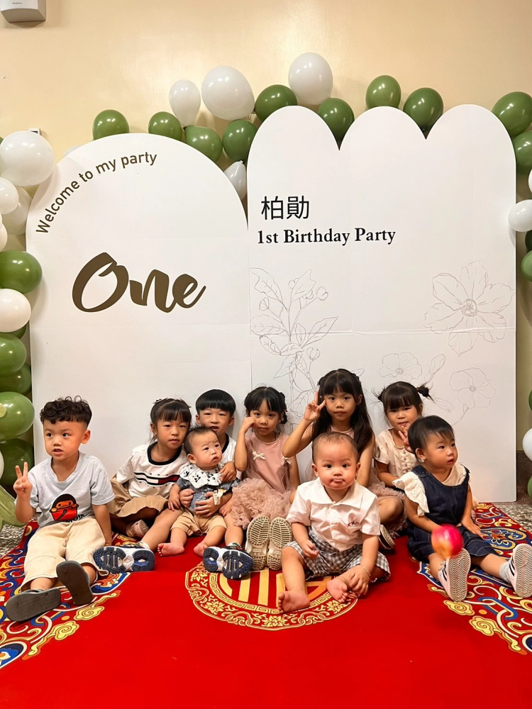 彰化線西｜柏勛周歲生日