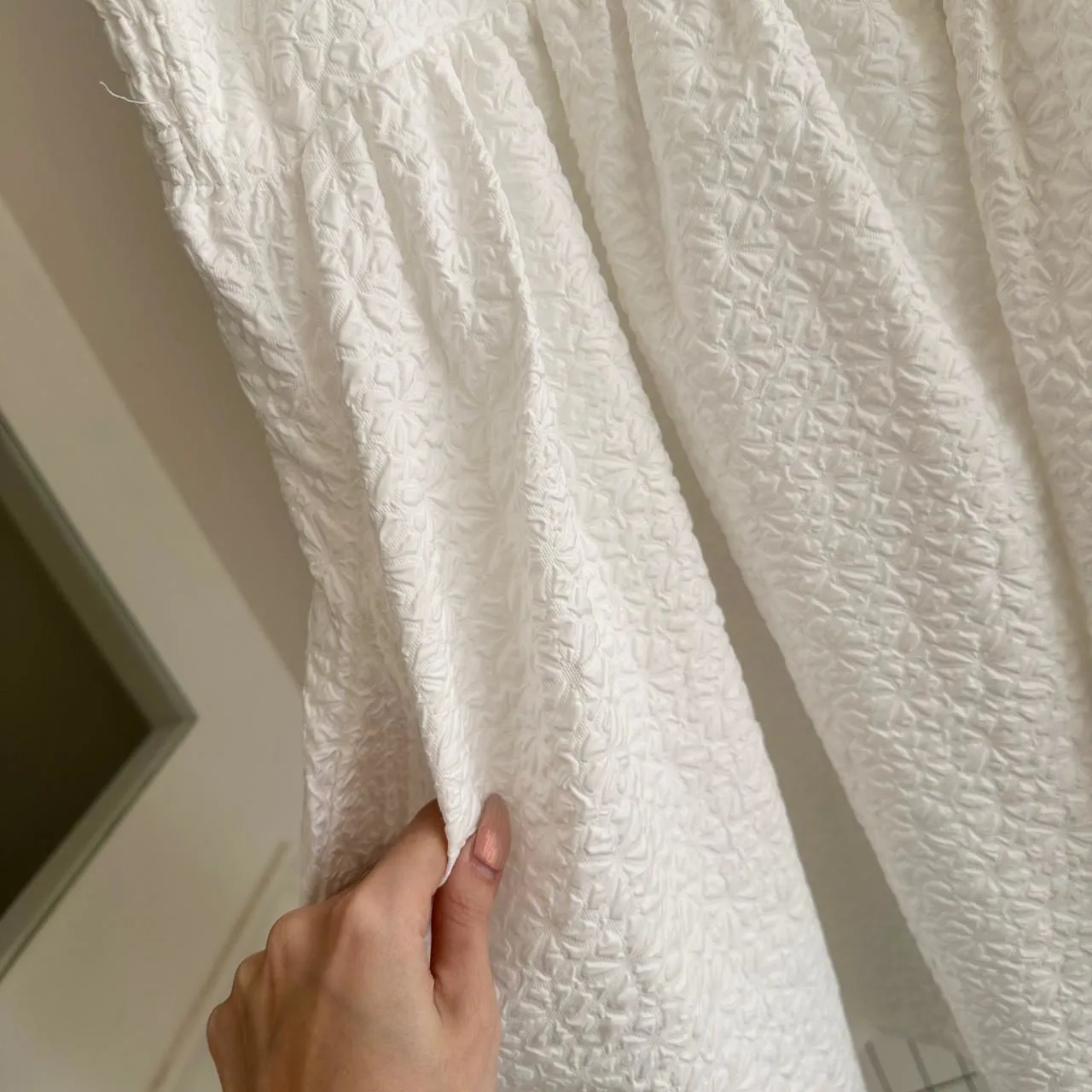 浮水印花短洋裝