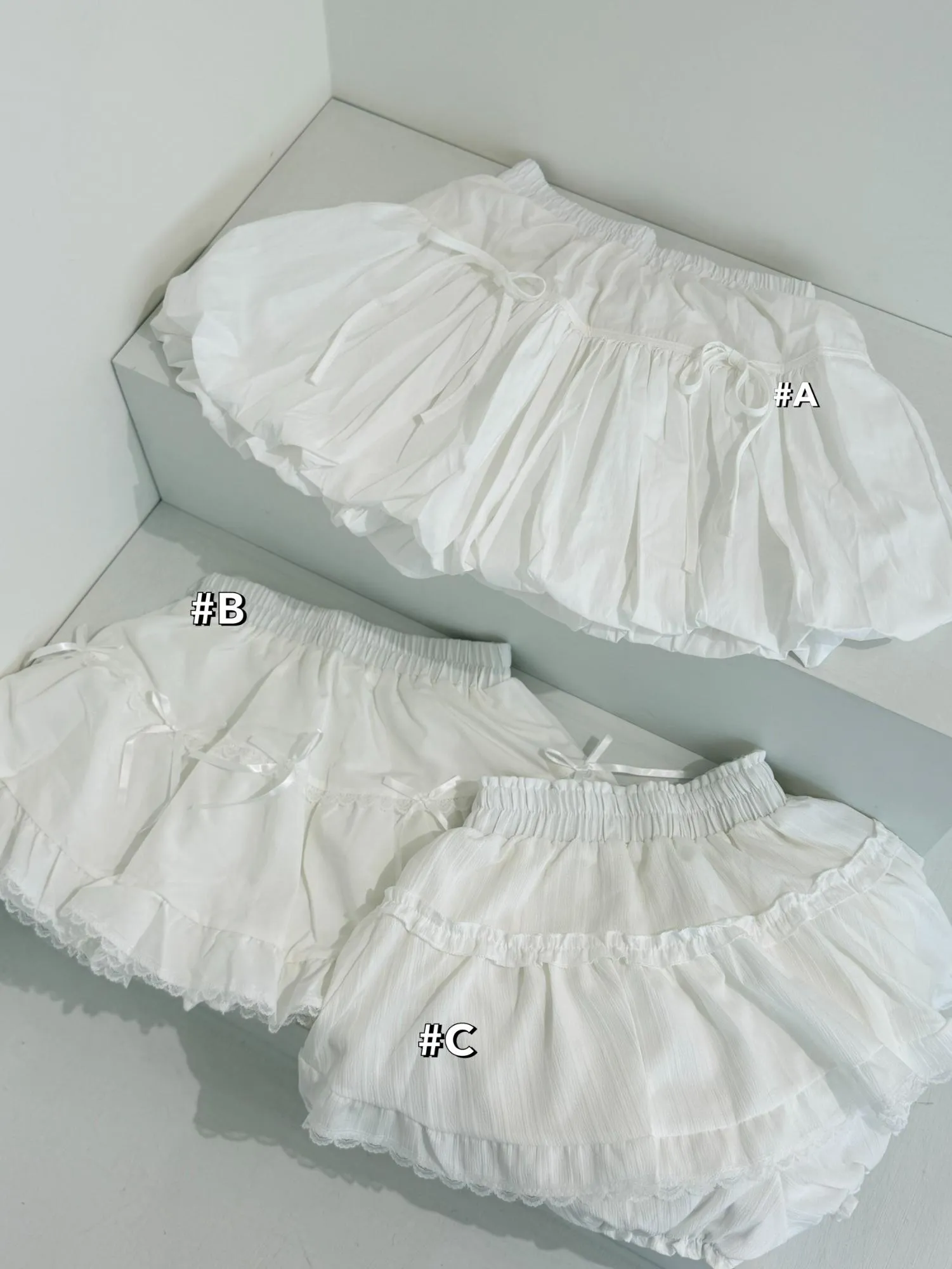 蕾絲顯瘦蛋糕裙