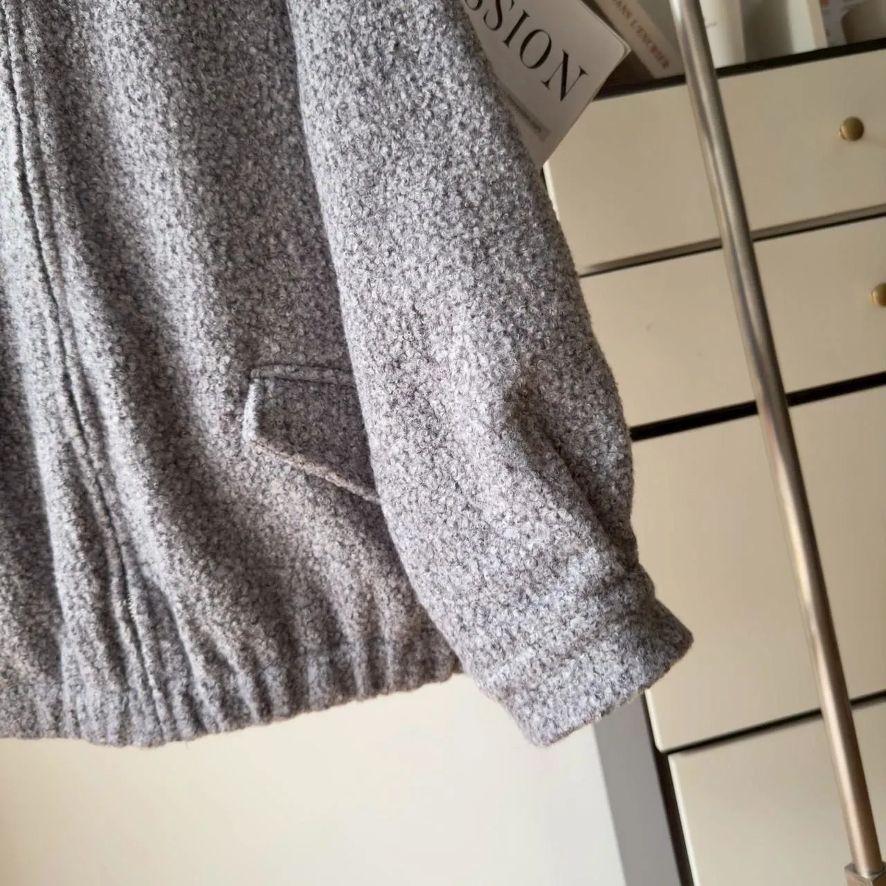 質感毛料面料外套