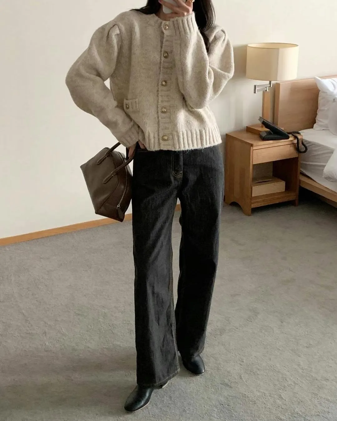 正韓-復古直筒造型牛仔褲 SALE大特價！