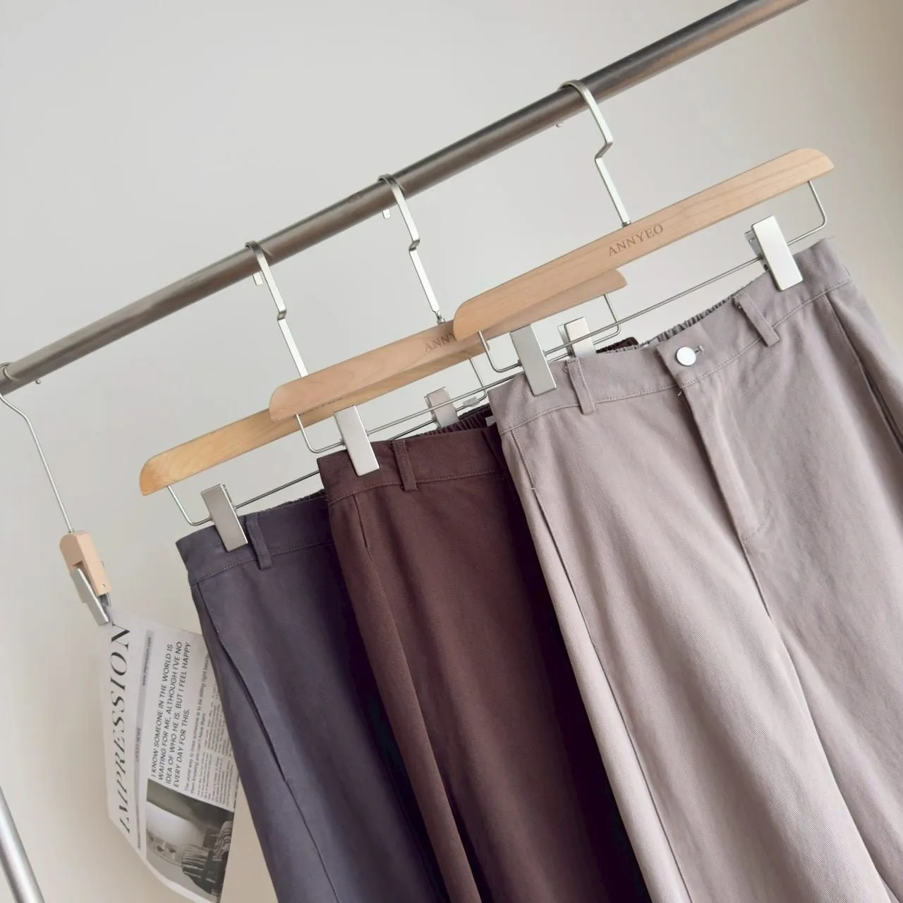 洗水斜紋牛仔長褲