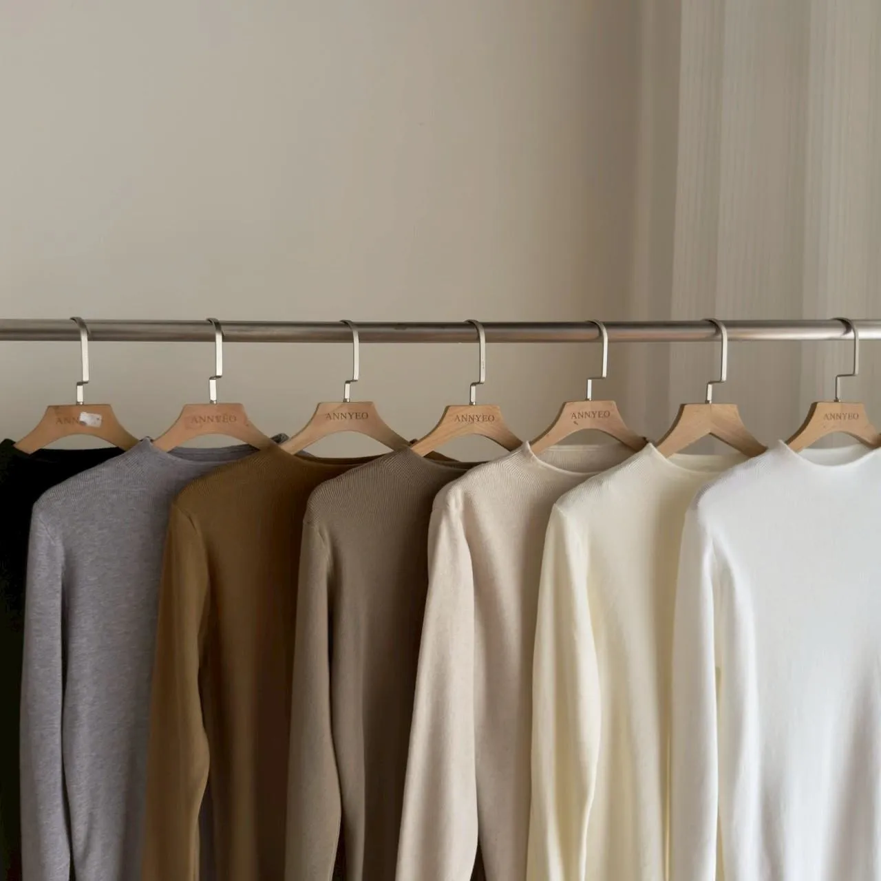 韓系小立領上衣