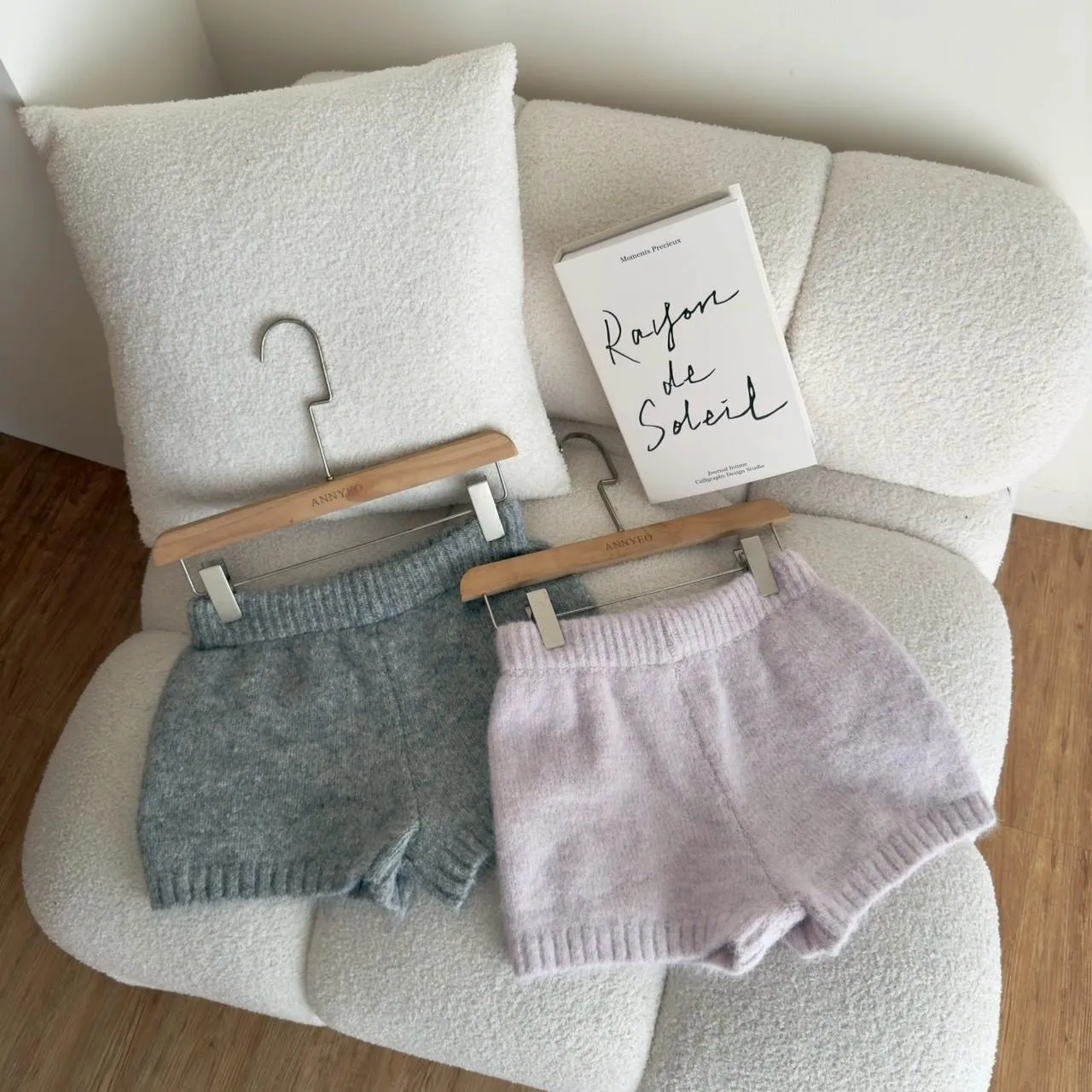 POLO領坑條毛衣➕短褲套裝