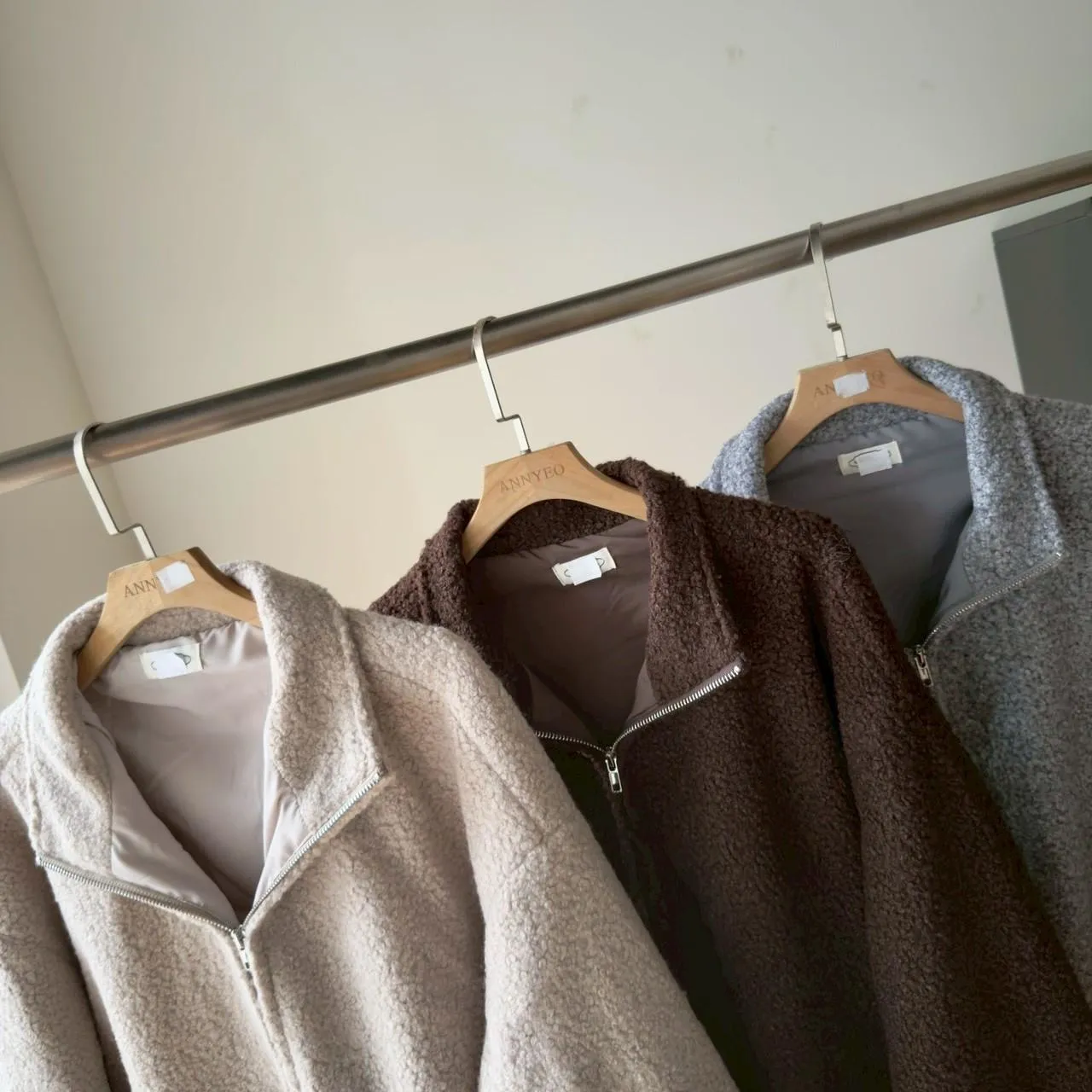 質感毛料面料外套