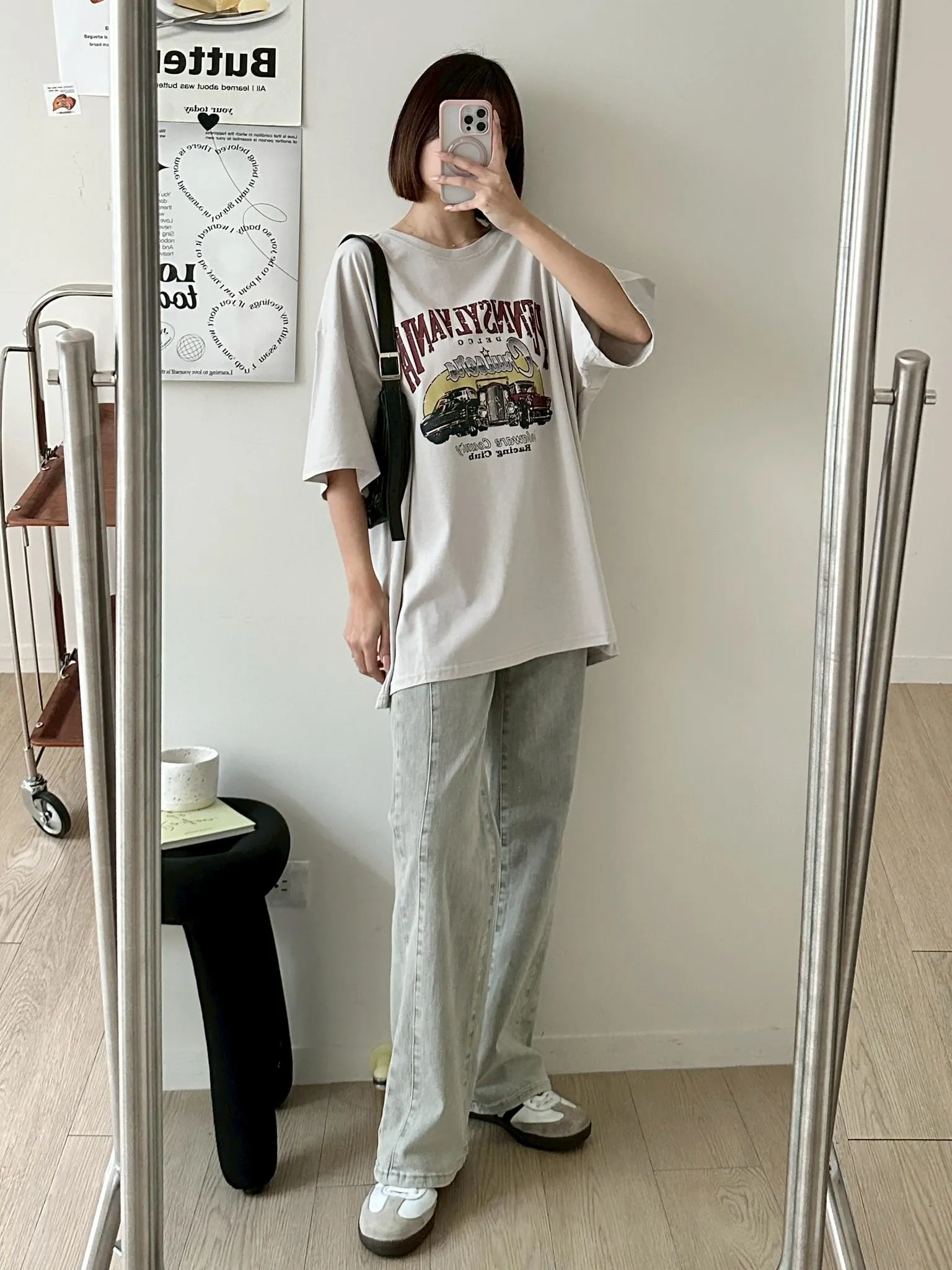 韓風早春美式汽車大T