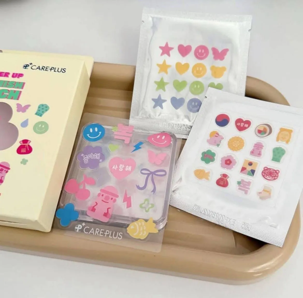 CarePlus新款卡通版可愛痘痘貼 共112貼
