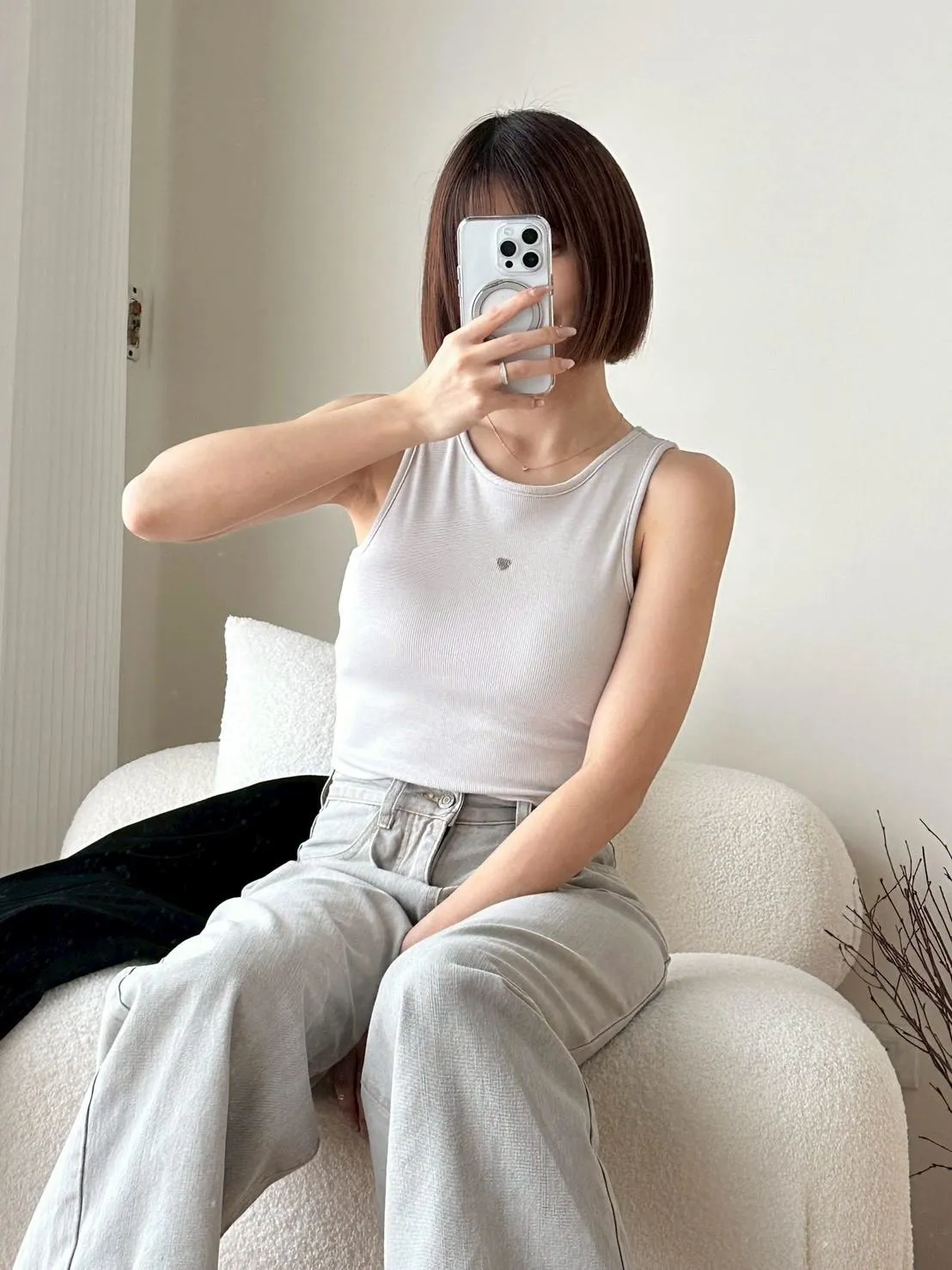 愛心 小標背心小可愛