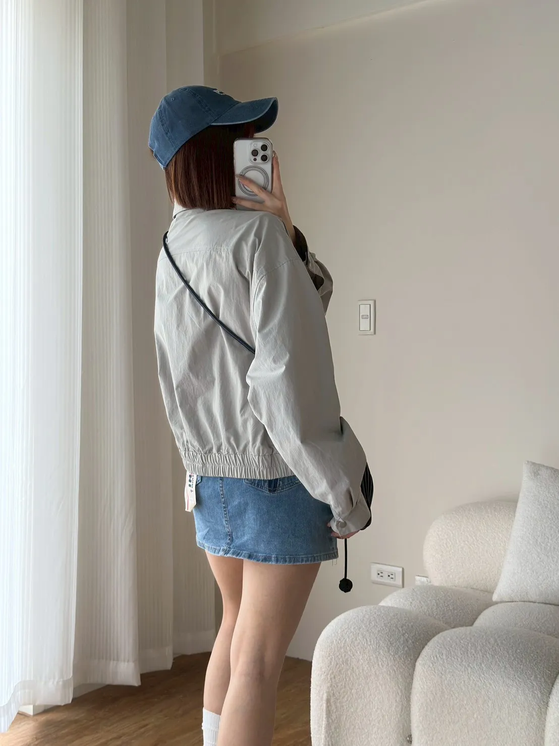 防風棒球拉鍊外套