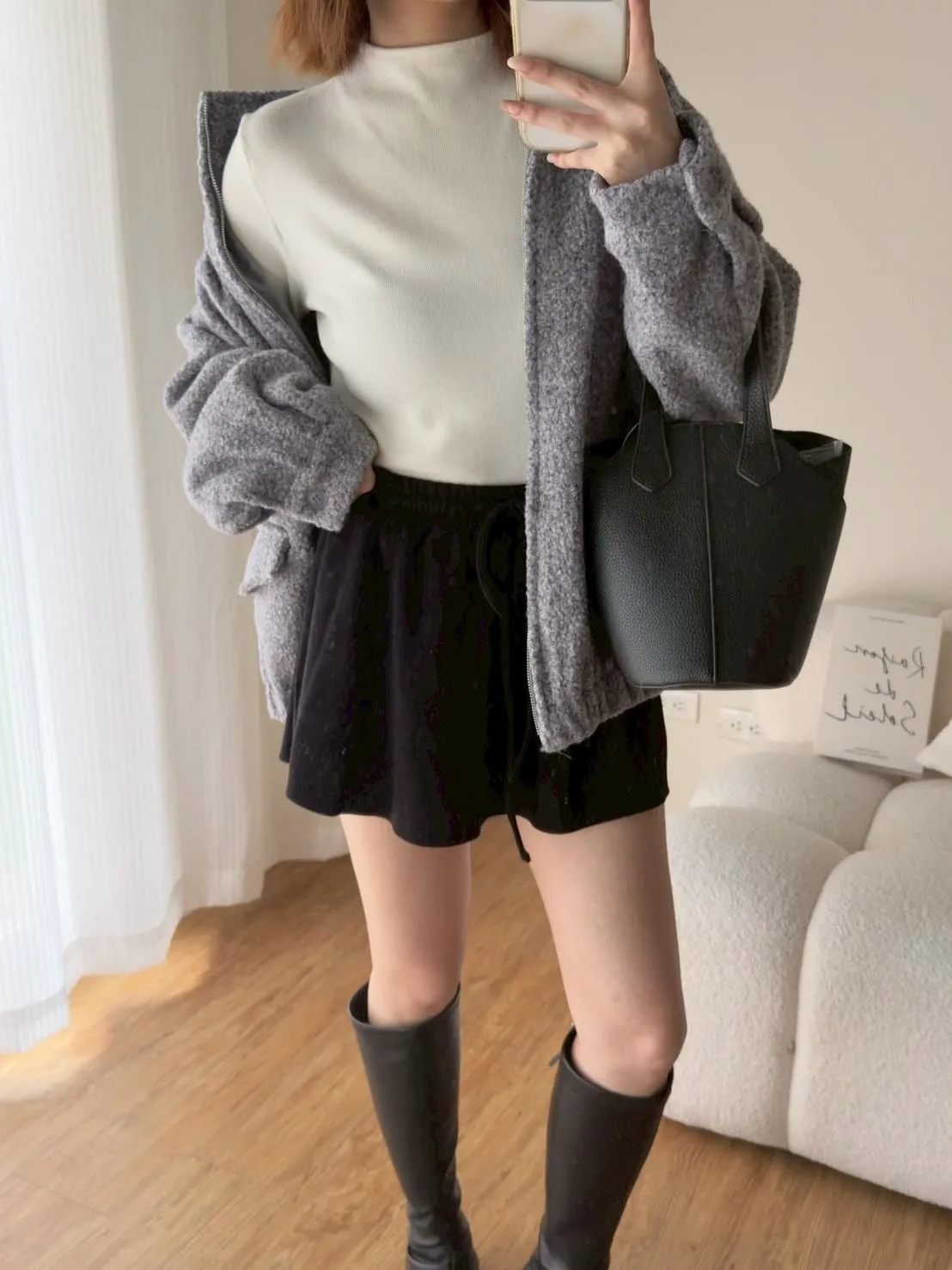 韓系小立領上衣