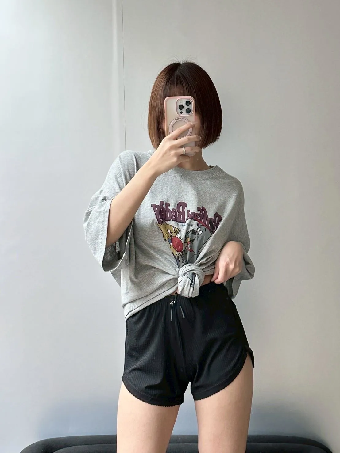 小蝴蝶結安全內搭短褲