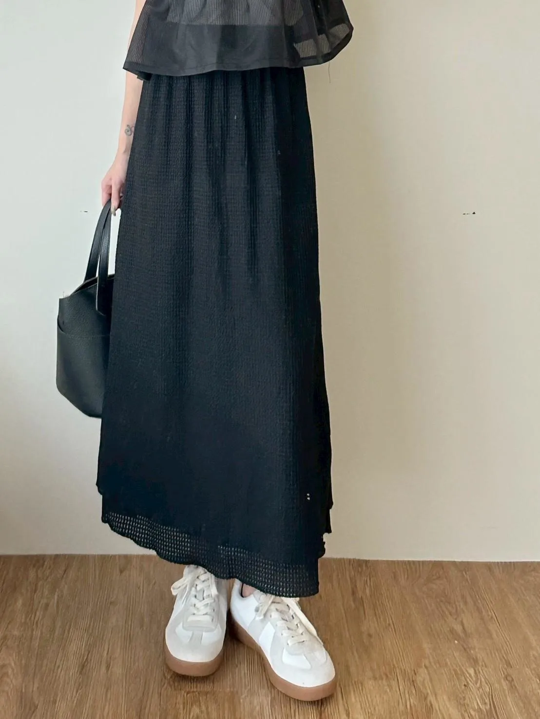 超質感浪漫雙層長裙