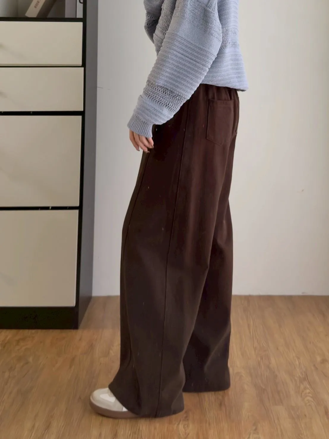 洗水斜紋牛仔長褲