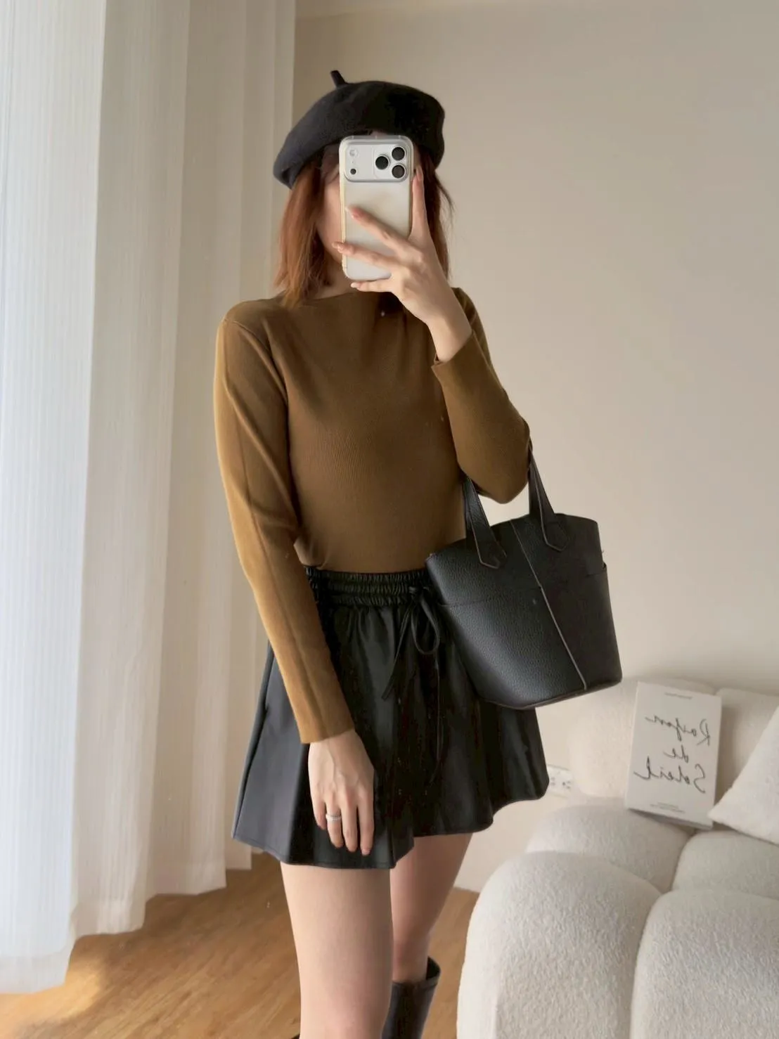 韓系小立領上衣