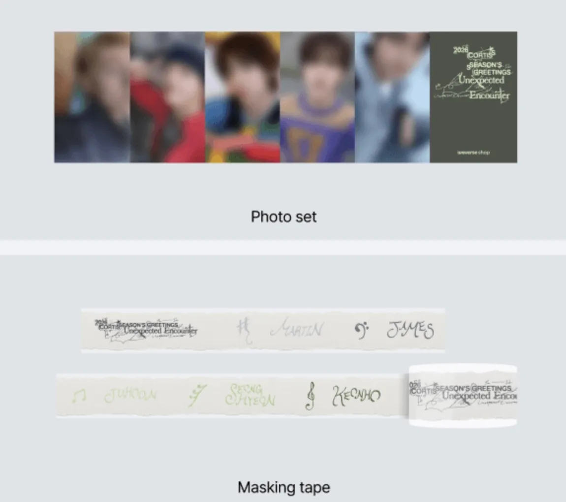 CORTIS 2026 SEASON’S GREETINGS