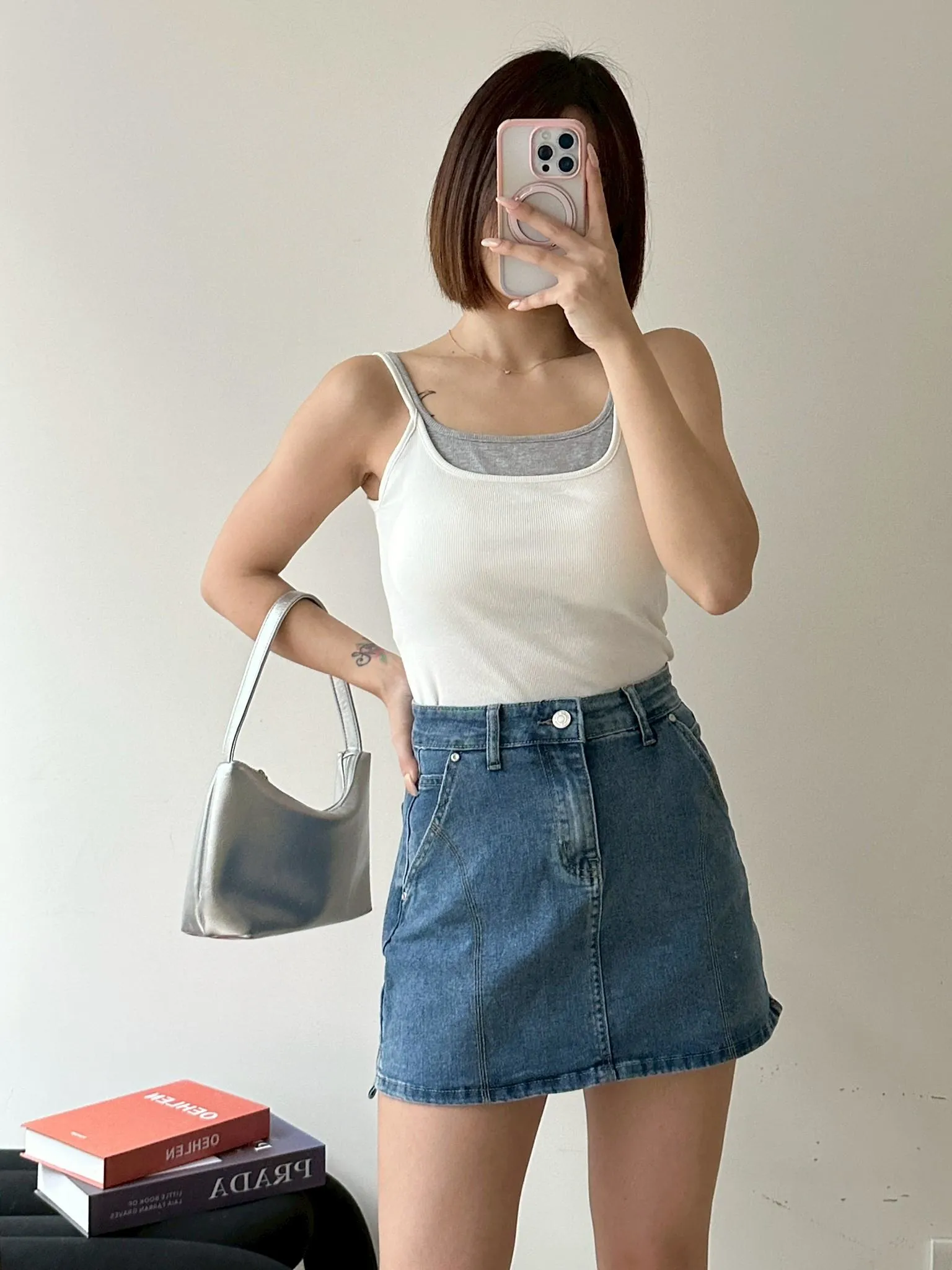 撞色小可愛