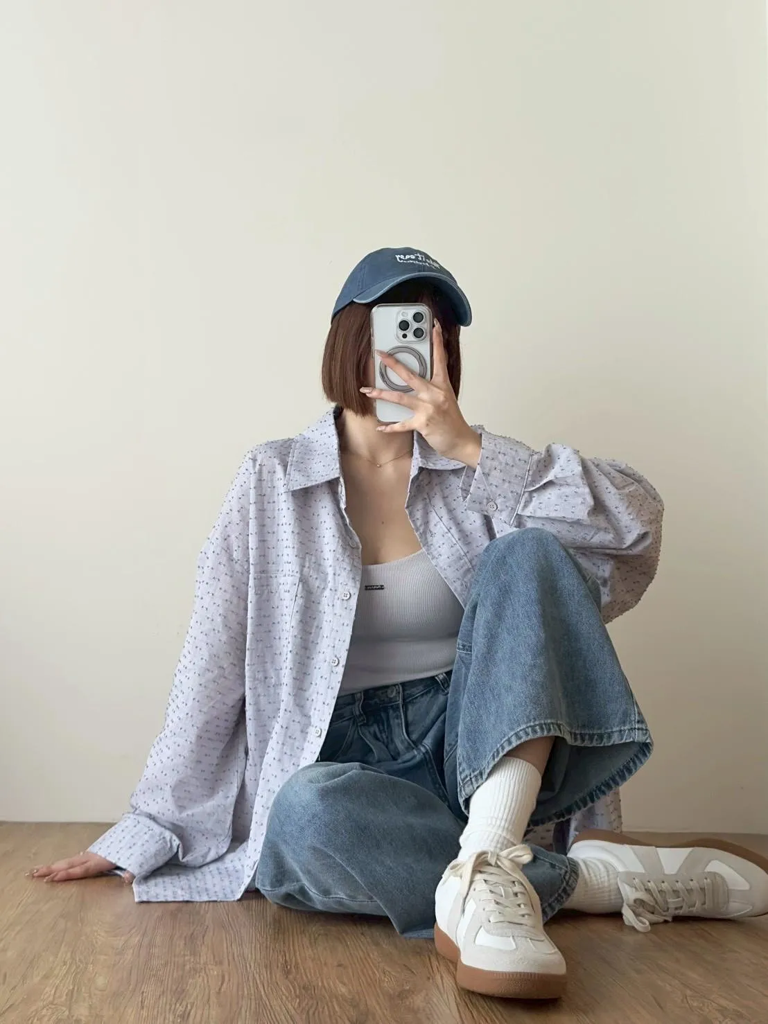 蝴蝶結疙瘩襯衫