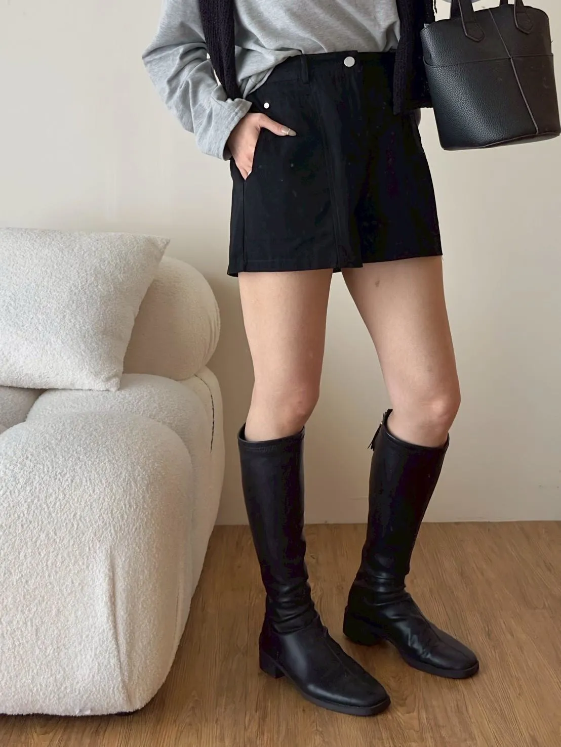 洗水牛仔短褲