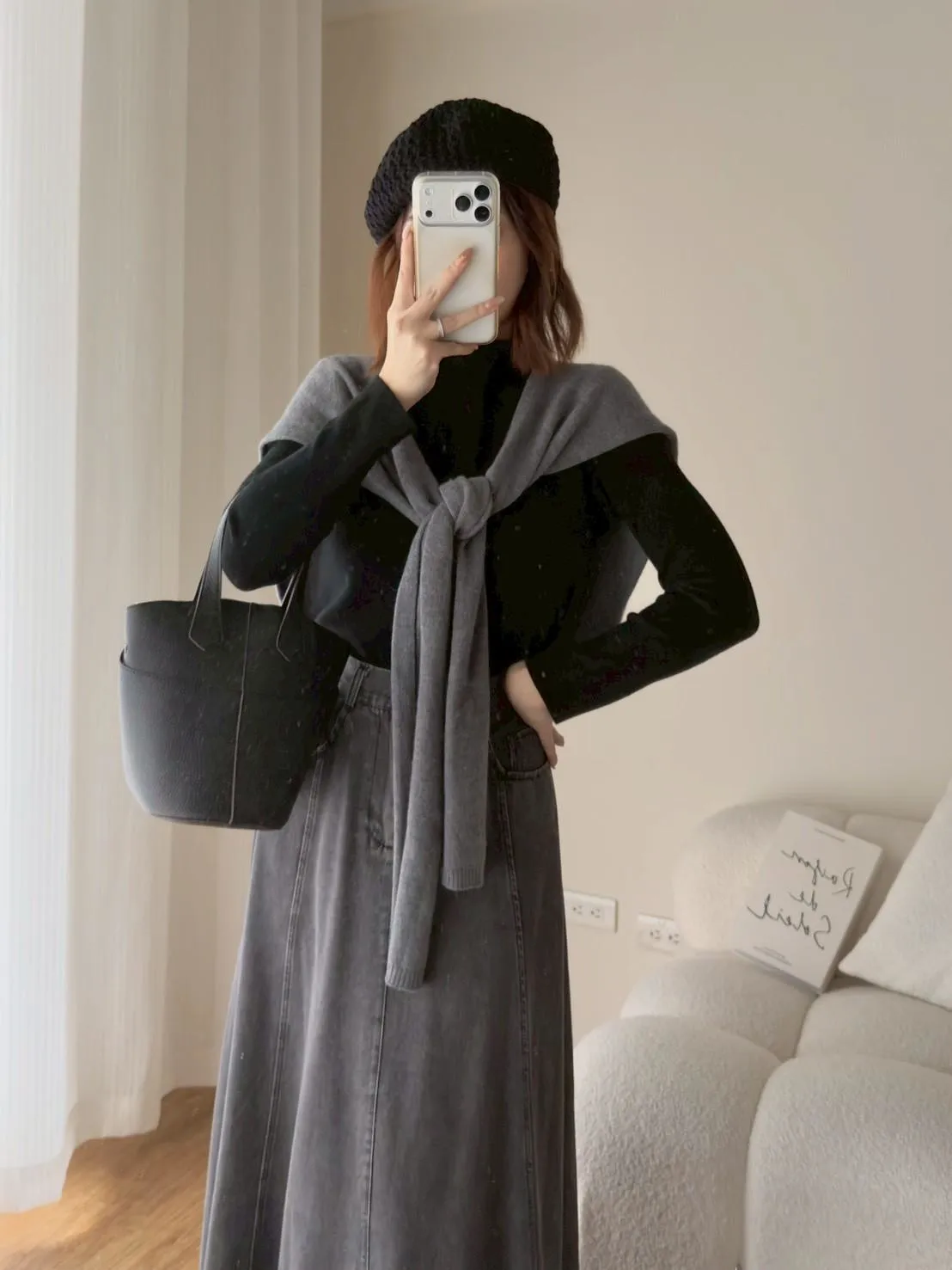 韓系小立領上衣