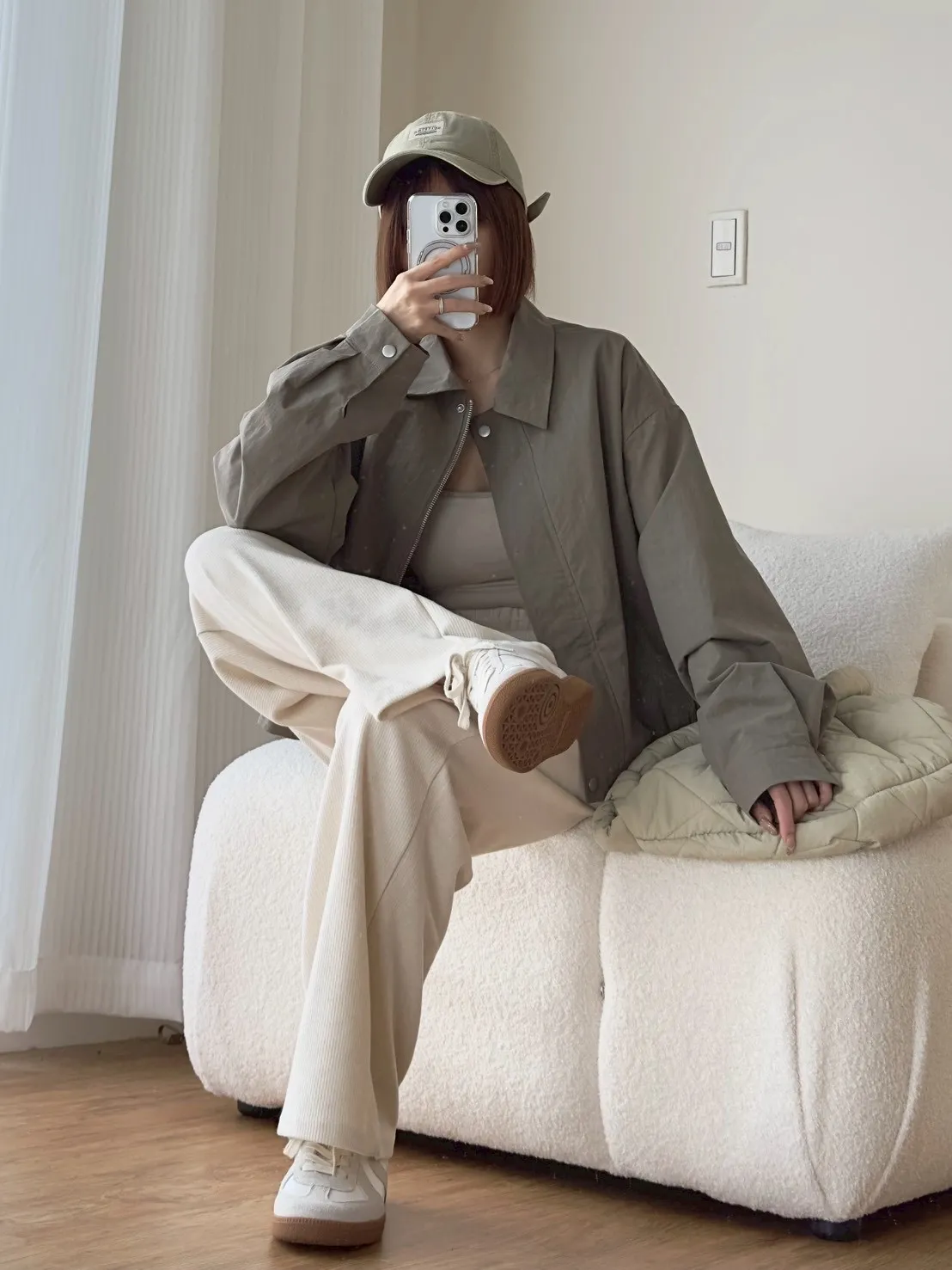 防風棒球拉鍊外套