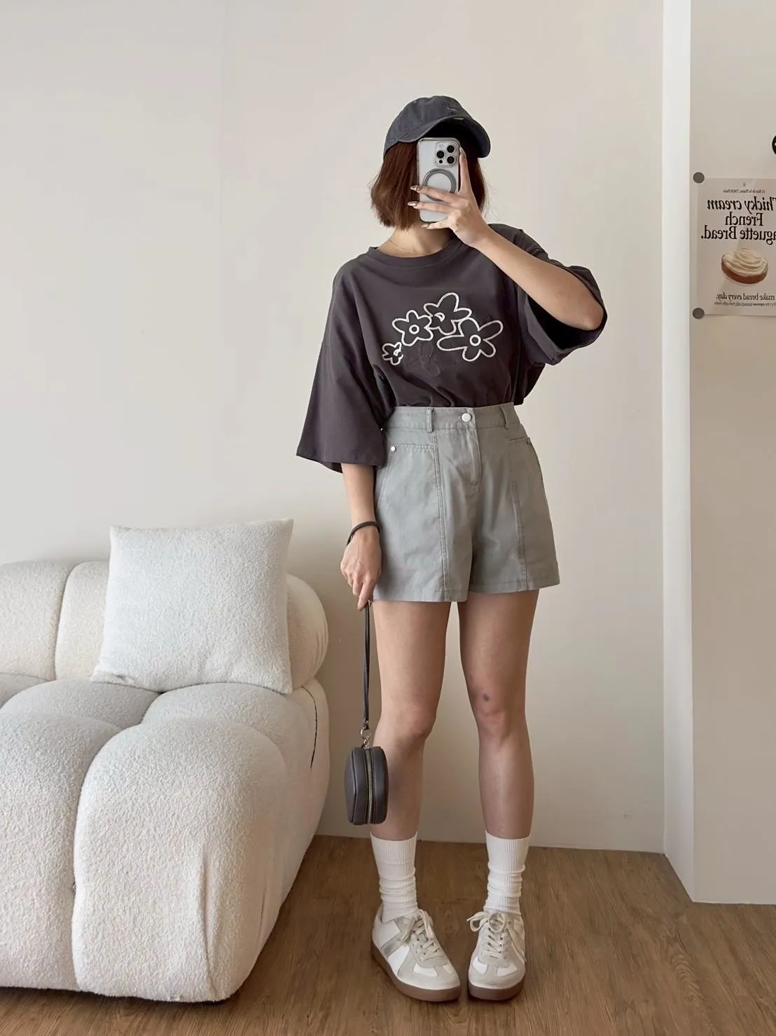 洗水牛仔短褲