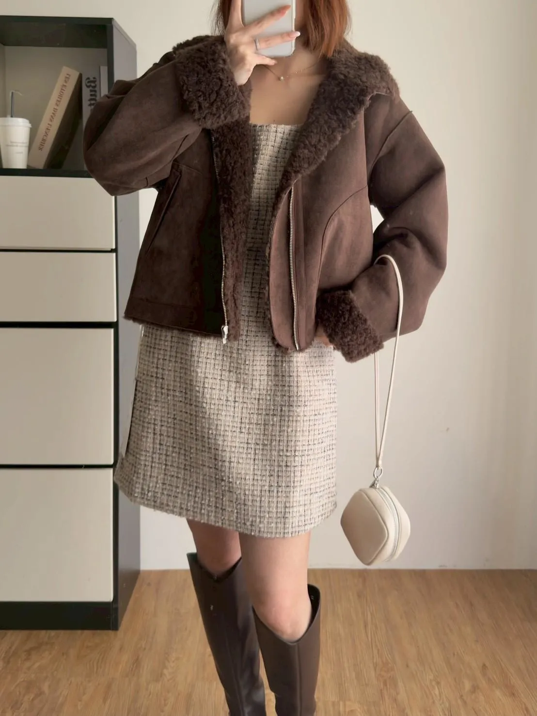 麂皮內QQ毛外套