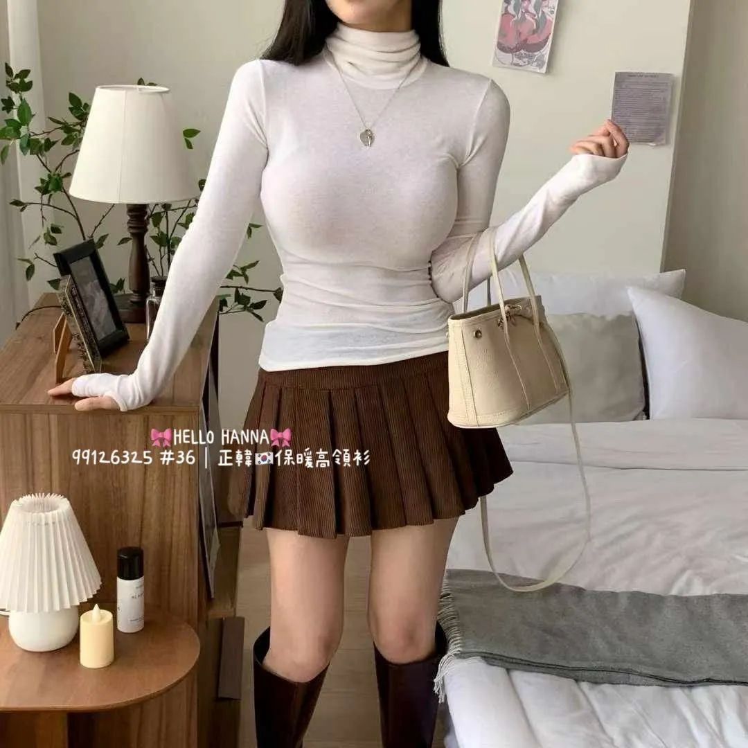 正韓保暖高領衫