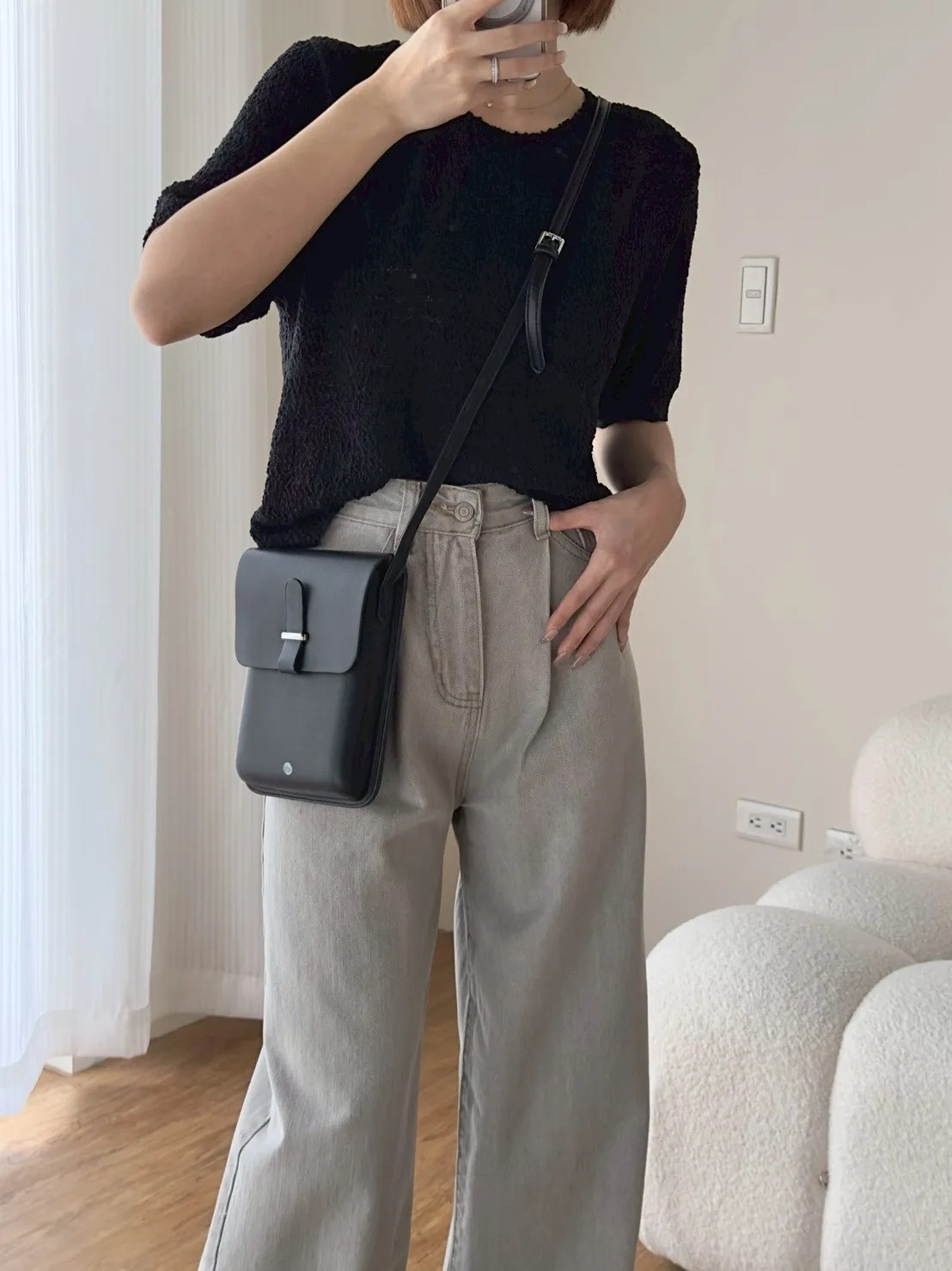 短袖針織上衣