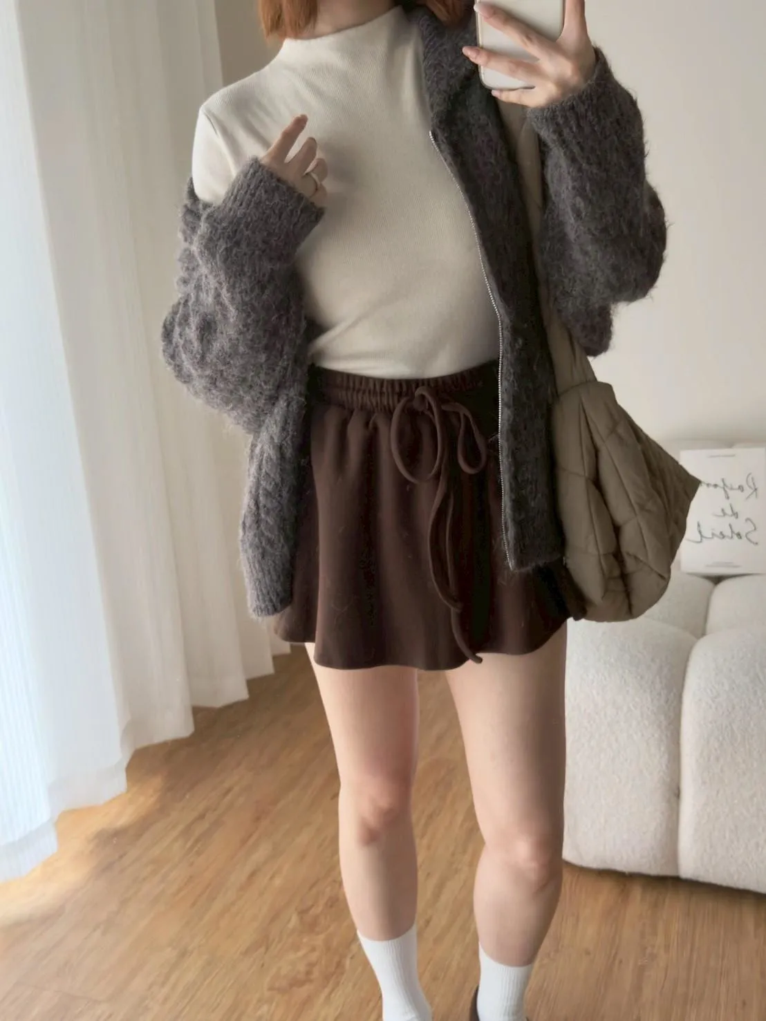 韓系小立領上衣