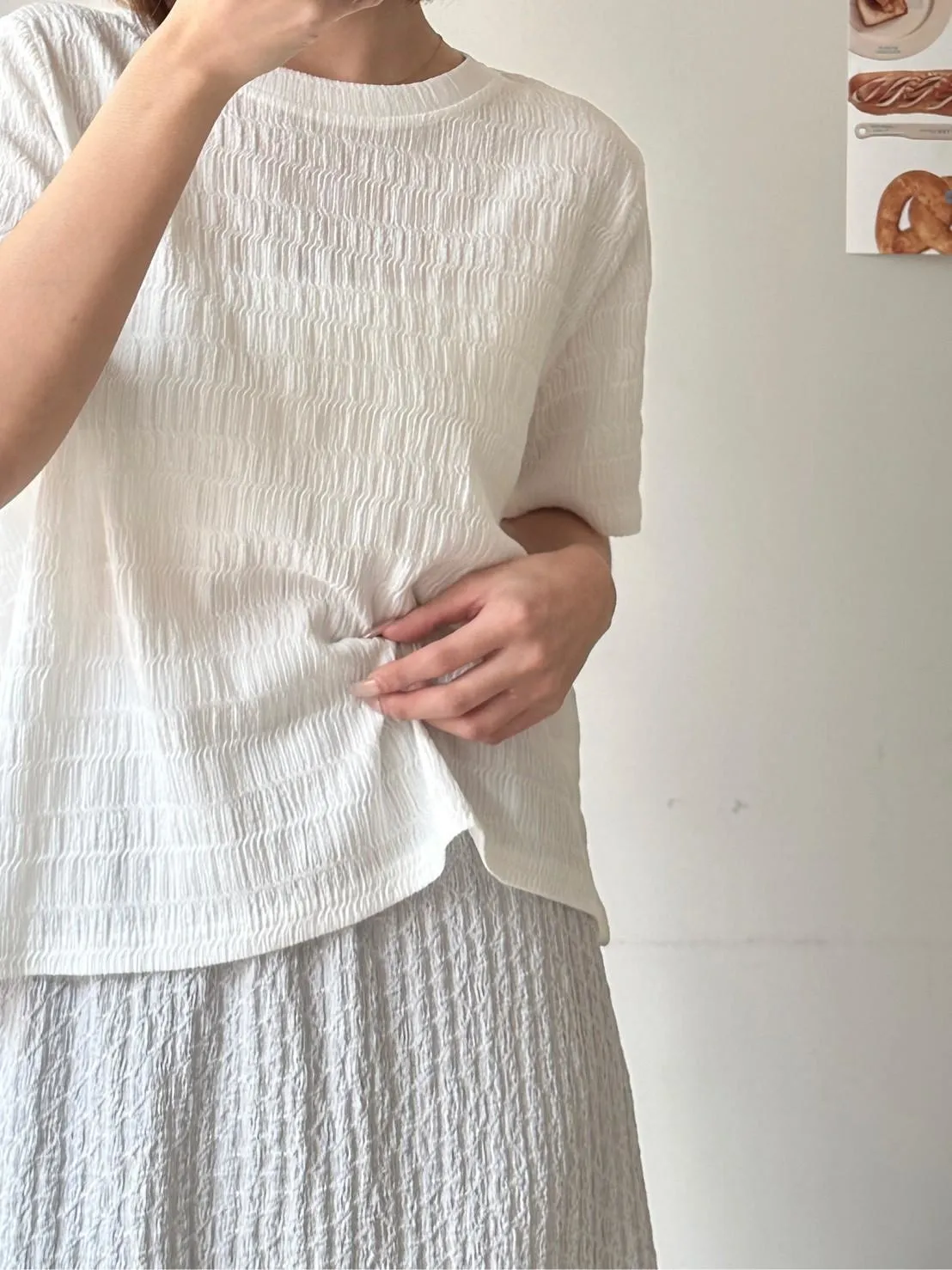 波浪紋T上衣
