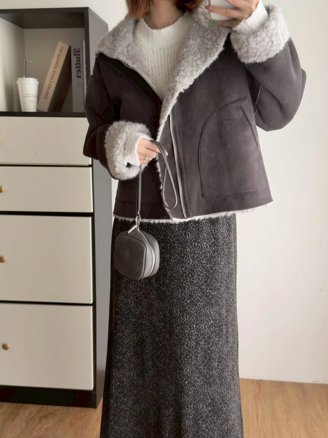 麂皮內QQ毛外套