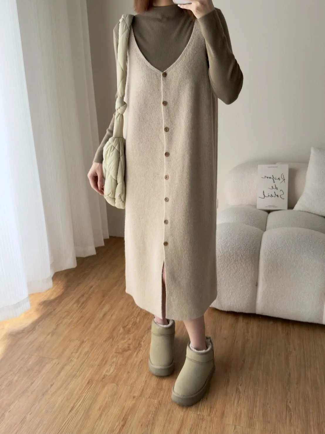 韓系小立領上衣