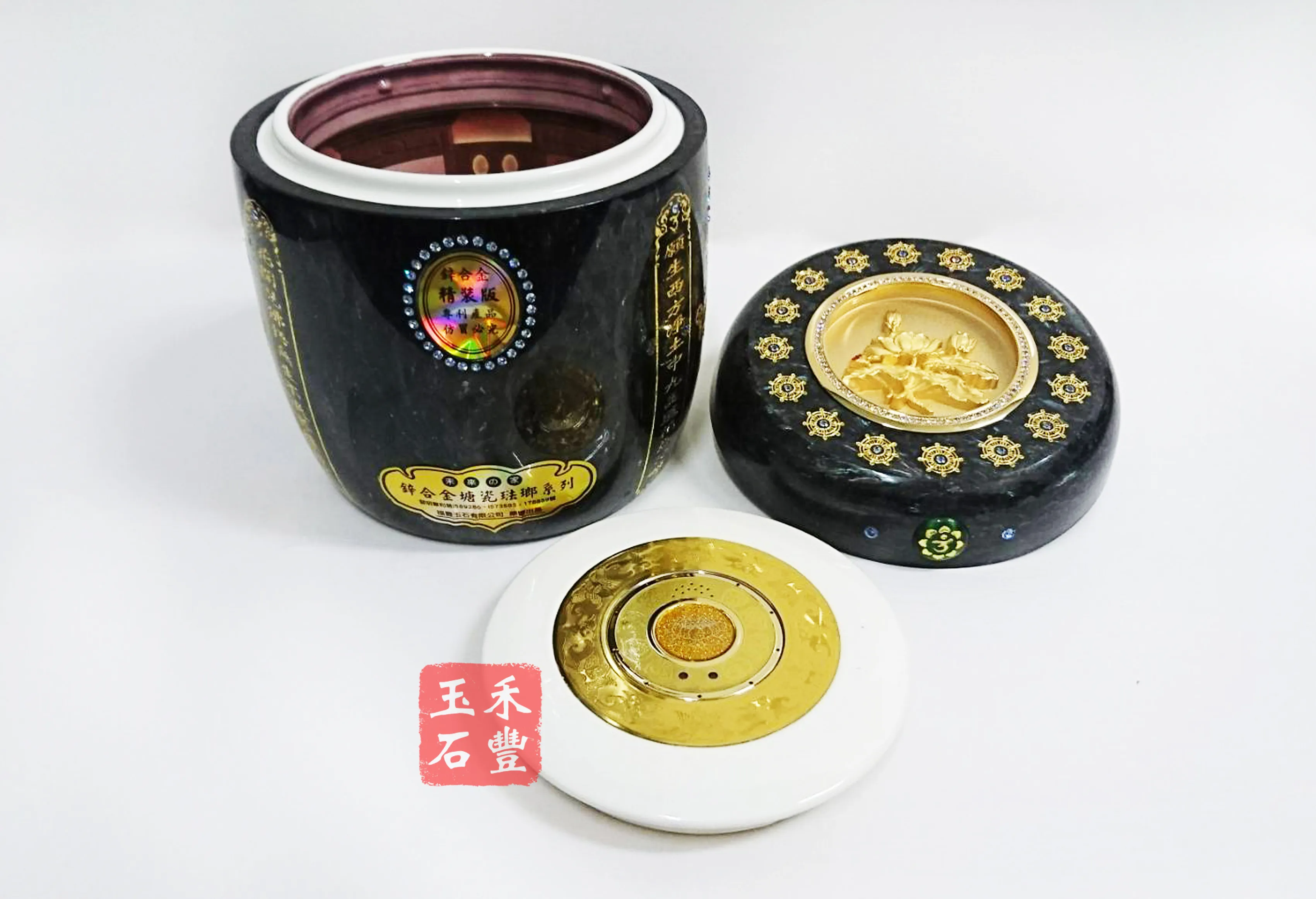 藍鑽鋅合金-蓮花
