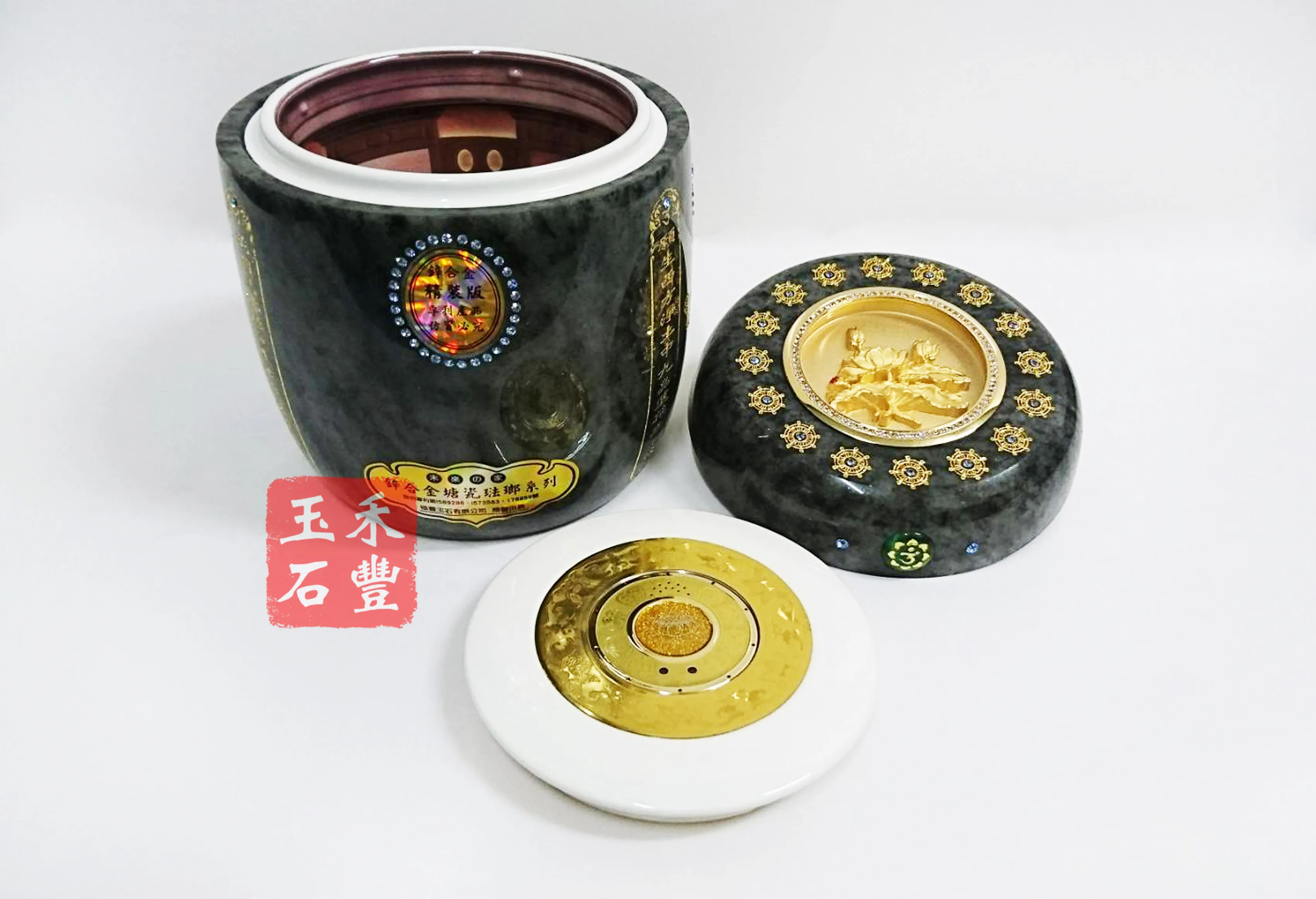 漢玉鋅合金-蓮花